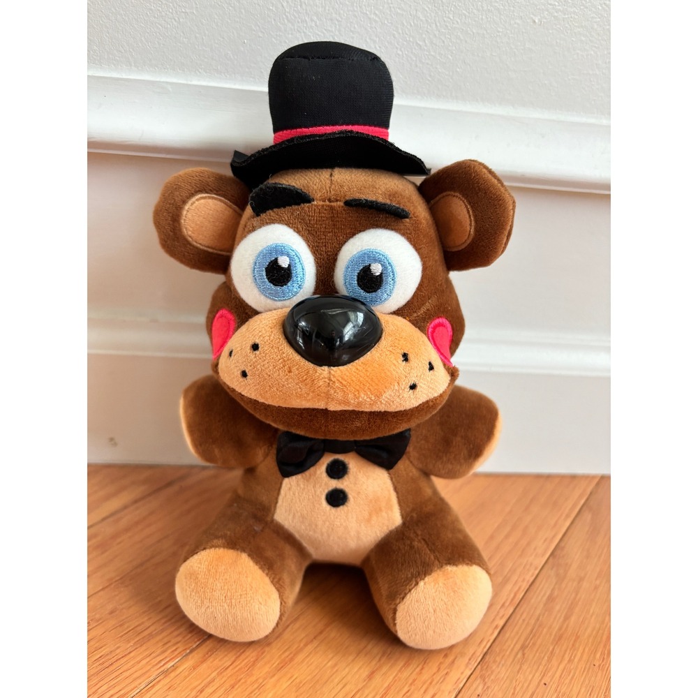 Funko Toy Freddy Plush 2016 GameStop Exclusive FNAF Five Nights at Freddy's OG